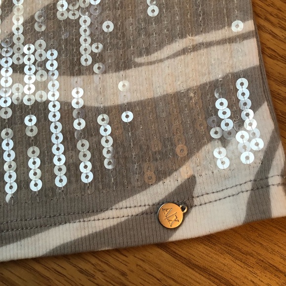NWT Armani Exchange sequin tank - XS - Picture 6 of 7